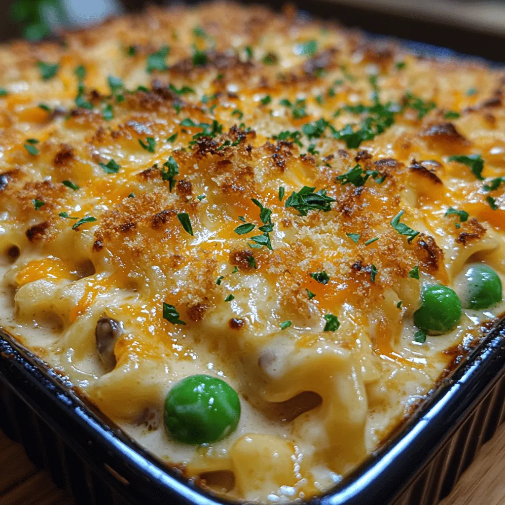 When it comes to comfort food, few dishes can rival the warmth and nostalgia of a creamy cheesy tuna noodle casserole. This classic American dish has been a staple in family kitchens for decades, offering a delightful combination of flavors and textures that make it a favorite among both kids and adults. With its creamy sauce enveloping tender egg noodles, nutritious vegetables, and hearty chunks of tuna, this casserole is not just a meal; it's a comforting hug on a plate.