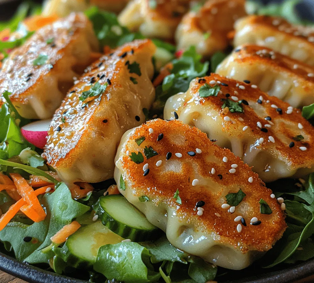 In the world of culinary delights, salads often get a reputation for being light and health-conscious, sometimes lacking in heartiness or excitement. However, innovation in cooking has paved the way for exciting combinations that not only satisfy but also tantalize the taste buds. Enter the Crispy Potsticker Salad with Zesty Sesame Dressing, a dish that combines the best of both worlds. This salad features a vibrant mix of fresh ingredients, complemented by the satisfying crunch of crispy potstickers—making it a fulfilling choice for lunch, dinner, or even as a show-stopping dish at your next gathering.