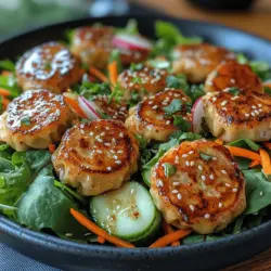 In the world of culinary delights, salads often get a reputation for being light and health-conscious, sometimes lacking in heartiness or excitement. However, innovation in cooking has paved the way for exciting combinations that not only satisfy but also tantalize the taste buds. Enter the Crispy Potsticker Salad with Zesty Sesame Dressing, a dish that combines the best of both worlds. This salad features a vibrant mix of fresh ingredients, complemented by the satisfying crunch of crispy potstickers—making it a fulfilling choice for lunch, dinner, or even as a show-stopping dish at your next gathering.