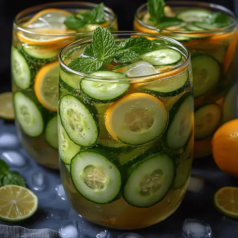 In today's fast-paced world, staying hydrated is more crucial than ever. As the temperatures rise and outdoor activities become more frequent, people are increasingly seeking refreshing beverages to quench their thirst. While sugary drinks and sodas may be tempting, they often come with empty calories and added sugars that can derail your health goals. Enter the Cucumber Mint Infusion – a revitalizing and healthful alternative that not only keeps you hydrated but also tantalizes your taste buds.