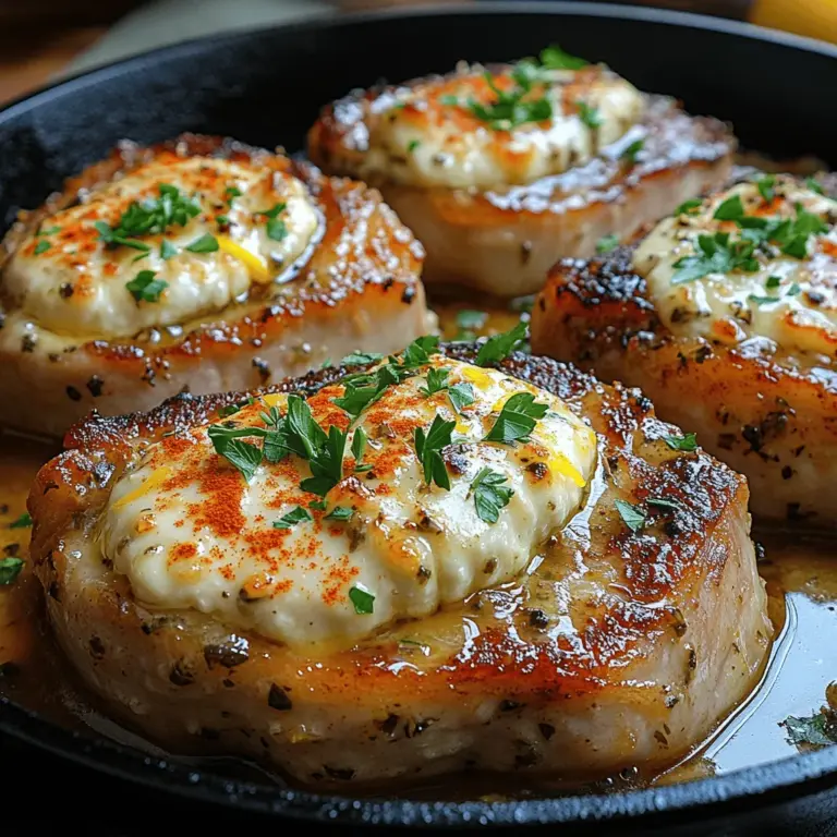 If you’re looking to elevate your dinner game, savory Boursin-stuffed pork chops should be at the top of your culinary to-do list. This mouthwatering recipe combines the rich, creamy goodness of Boursin cheese with succulent pork chops, creating a dish that is not only delicious but also visually impressive. The marriage of flavors and textures in this dish makes it a standout choice for weeknight dinners or special occasions alike.