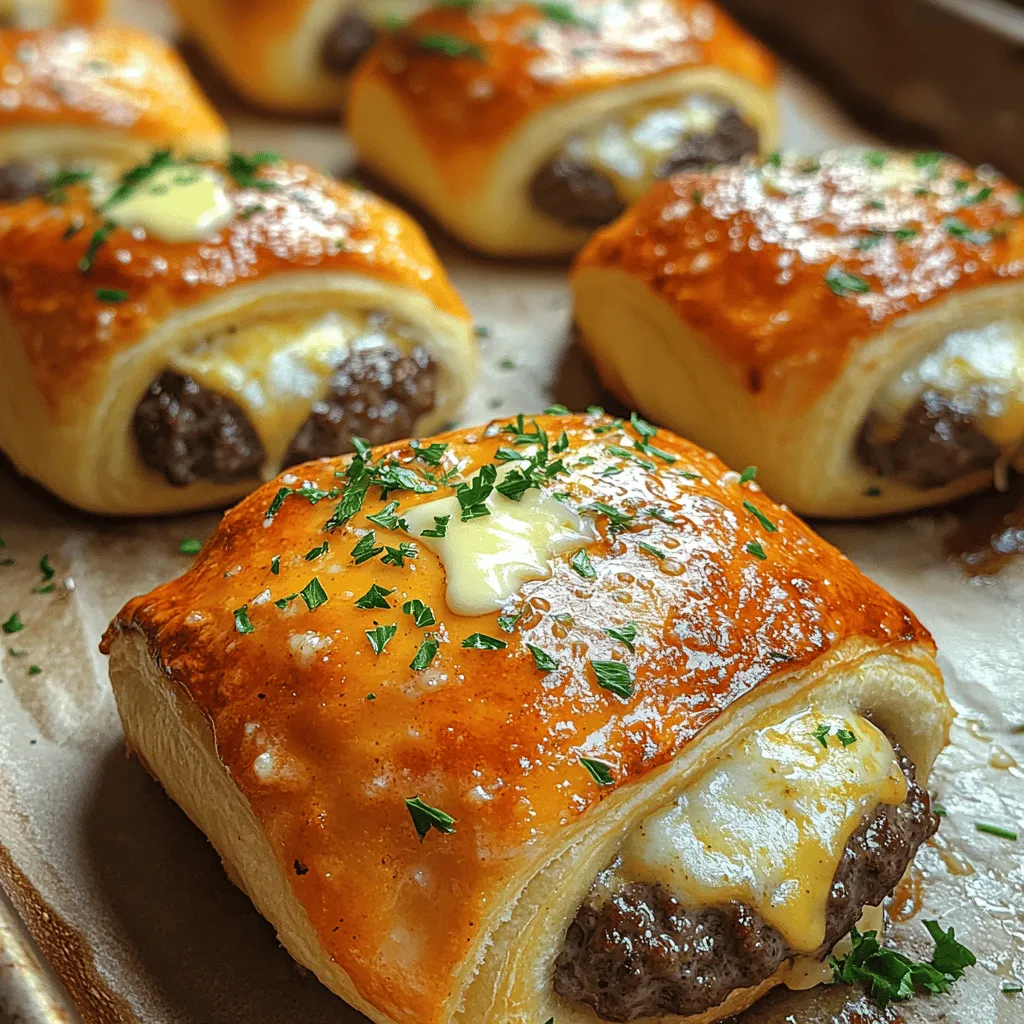 To create the perfect Garlic Parmesan Cheeseburger Bombs, it's essential to understand the core ingredients that come together to form this mouthwatering dish. Each component plays a vital role in crafting the flavors and textures that make these bombs so irresistible.