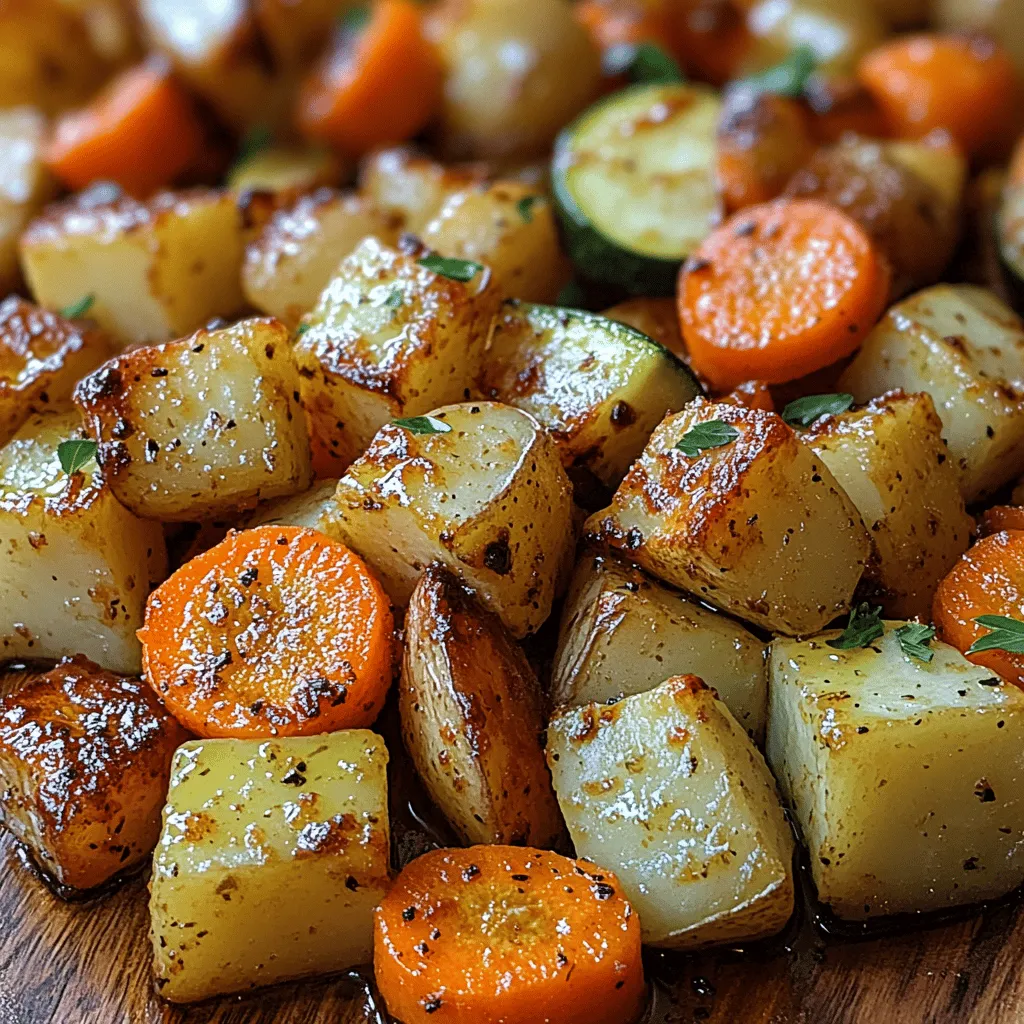 To create the perfect Colorful Roasted Veggie Medley, understanding the base ingredients is key. Each vegetable brings its own unique flavor and nutritional profile to the dish, allowing you to tailor it to your taste preferences. Let’s explore some of the star ingredients that make this medley so special.