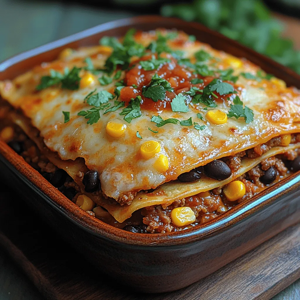 Imagine a dish that combines the hearty comfort of lasagna with the vibrant flavors of Mexican cuisine. Enter the Mexican Lasagna Fiesta—a culinary masterpiece that brings together layers of corn tortillas, seasoned protein, beans, corn, and a melty cheese blend, all topped off with zesty salsa. This innovative twist on a classic favorite is not only delicious but also versatile, making it a perfect choice for family gatherings, potlucks, or an easy weeknight dinner.