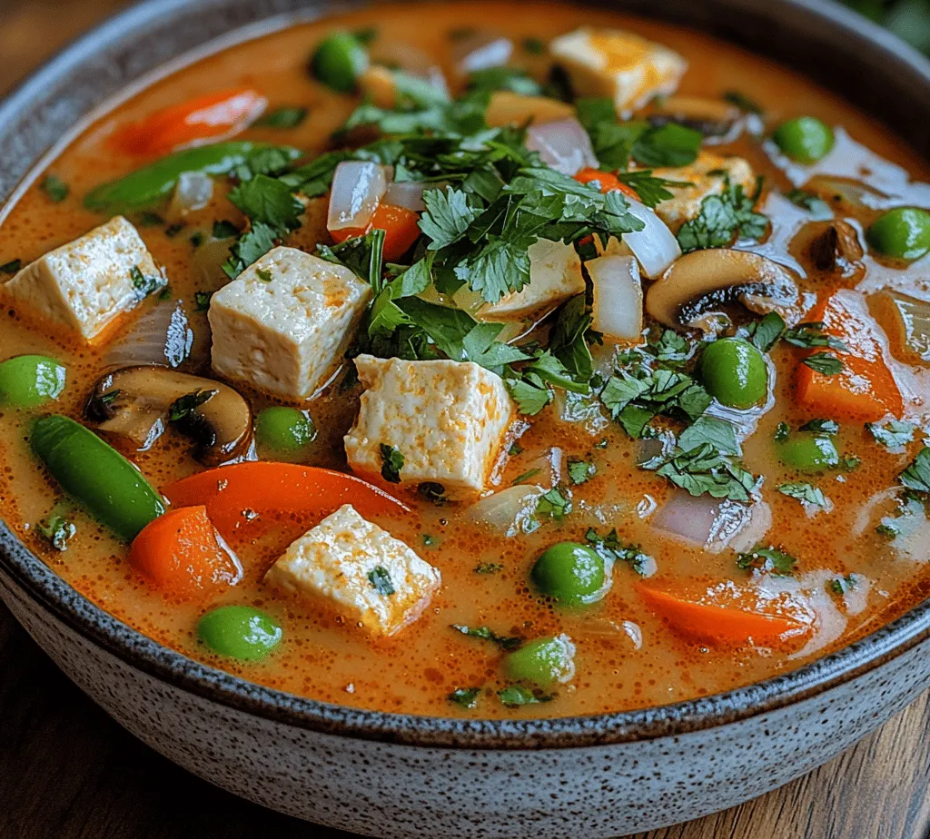 If you’re in search of a dish that encapsulates warmth, flavor, and a hint of adventure, look no further than Spicy Thai Coconut Curry Soup. This vibrant dish is a staple in Thai cuisine, celebrated for its harmonious blend of spices and creamy coconut milk. With each spoonful, you are greeted by a delightful medley of flavors, making it not only a satisfying meal but also a comforting experience that warms the soul.
