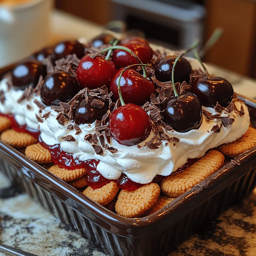 There's something truly enchanting about the combination of chocolate and cherry. This classic duo is celebrated not just for its vibrant aesthetic appeal but also for the rich, indulgent experience it offers. Imagine biting into a slice of cake where the luscious chocolate meets the tart sweetness of cherries—it's a match made in dessert heaven. Among the many ways to enjoy this delightful pairing, the Chocolate Cherry Dream Cake stands out as a decadent, no-bake option that is perfect for gatherings, celebrations, or simply satisfying a sweet tooth.