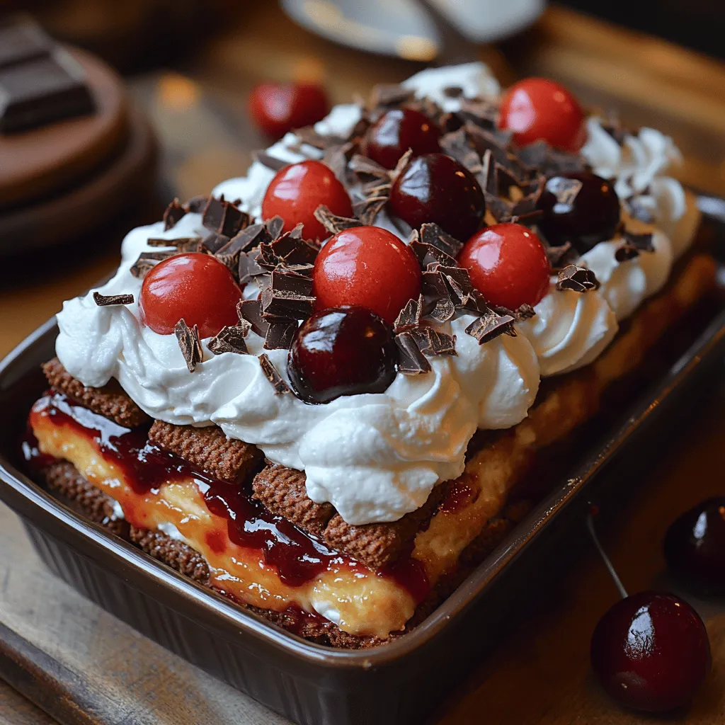 There's something truly enchanting about the combination of chocolate and cherry. This classic duo is celebrated not just for its vibrant aesthetic appeal but also for the rich, indulgent experience it offers. Imagine biting into a slice of cake where the luscious chocolate meets the tart sweetness of cherries—it's a match made in dessert heaven. Among the many ways to enjoy this delightful pairing, the Chocolate Cherry Dream Cake stands out as a decadent, no-bake option that is perfect for gatherings, celebrations, or simply satisfying a sweet tooth.