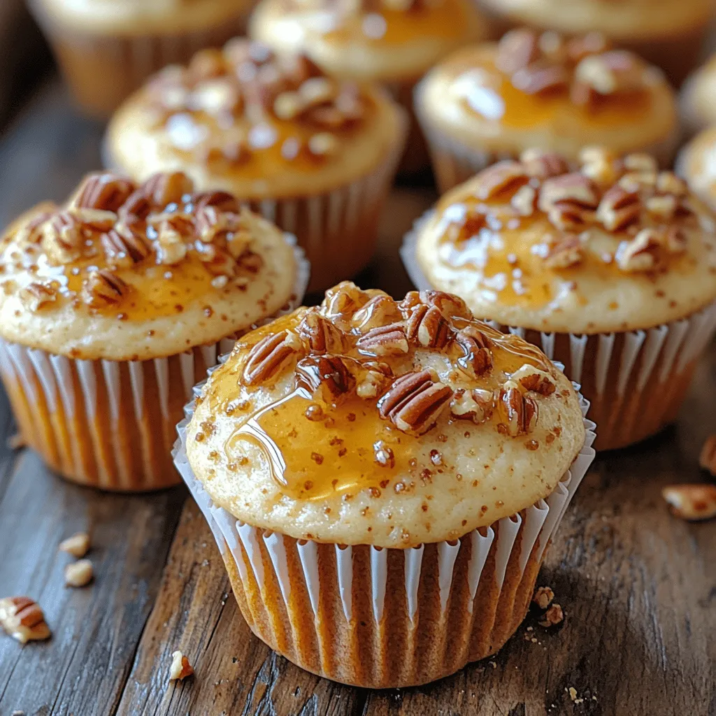 To create the perfect batch of Honey Pecan Cheesecake Muffins, it is essential to understand the role of each ingredient in the recipe. Quality ingredients can significantly affect the final flavor and texture of your muffins, ensuring that each bite is delicious. Let’s take a closer look at the essential components of this recipe: