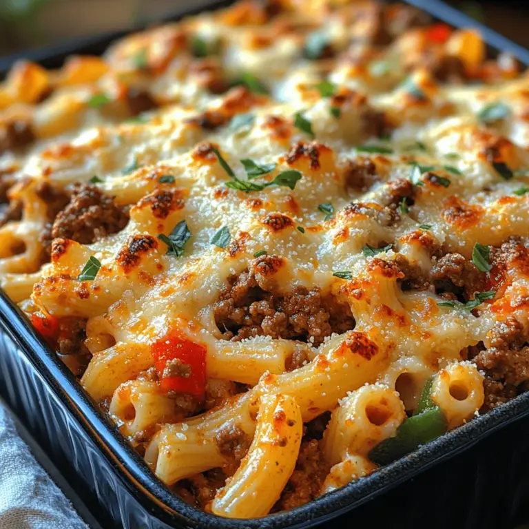 In the world of comfort food, few dishes evoke nostalgia and satisfaction quite like a hearty casserole. Casseroles have long been a staple in family kitchens, renowned for their simplicity and ability to bring people together. Among the many varieties, the Hearty Beef Lombardi Casserole stands out as a quintessential comfort dish, perfect for both busy weeknights and leisurely Sunday dinners. This recipe is not only easy to prepare but also brimming with flavor and nutrition, making it an excellent choice for families looking to enjoy a wholesome meal.