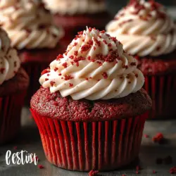Red velvet cupcakes have become a beloved treat for many, captivating the taste buds and hearts of dessert lovers everywhere. With their striking crimson hue and velvety texture, these cupcakes are not just a feast for the eyes but also a delightful indulgence for the palate. Whether it’s a birthday celebration, a wedding, or simply an afternoon craving for something sweet, red velvet cupcakes serve as the perfect centerpiece for any occasion. Their unique flavor profile—a subtle hint of cocoa combined with a tangy cream cheese frosting—makes them an irresistible choice for those who appreciate a little decadence in their dessert repertoire.