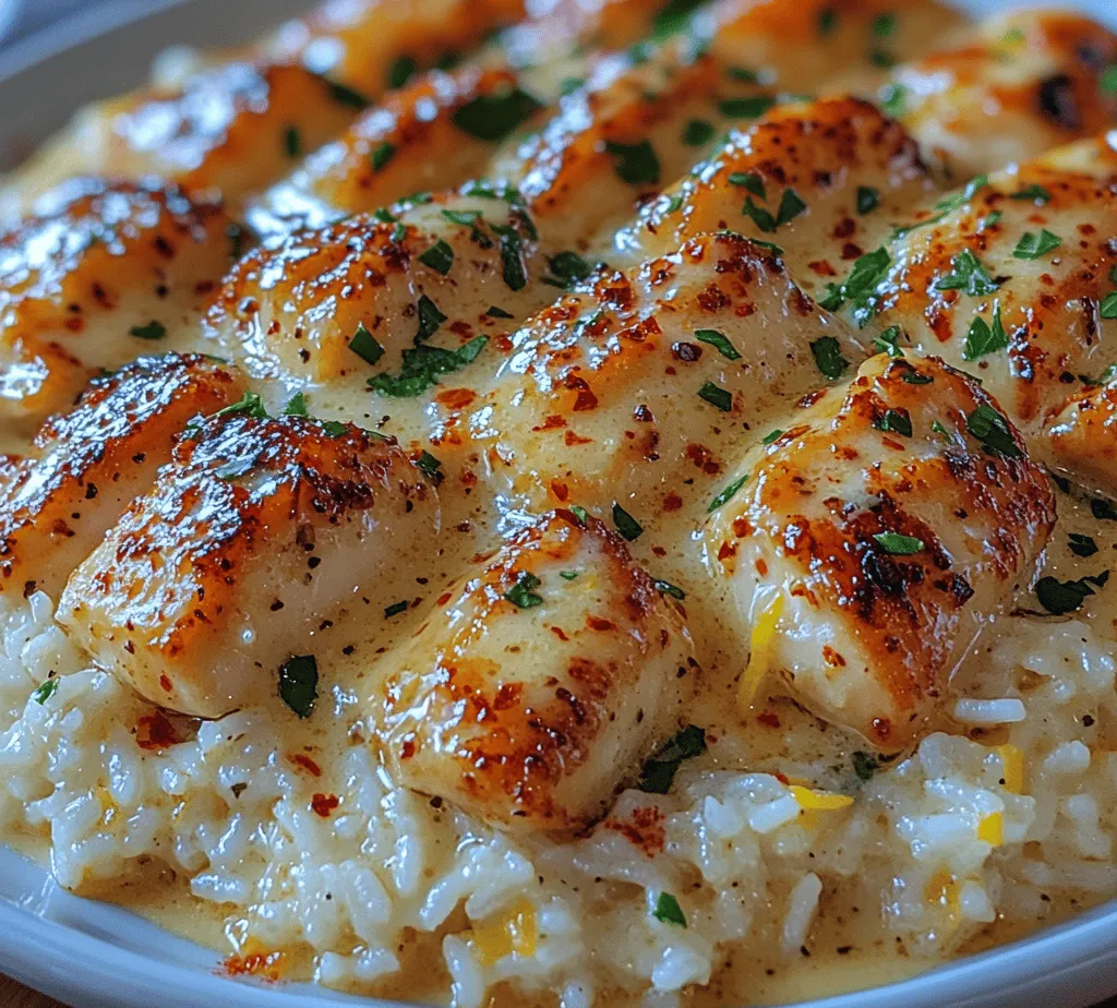 Before diving into the cooking process, it’s essential to understand the key components that make Garlic Butter Chicken Scampi with Cheesy Rice so special. Each ingredient plays a vital role in creating the harmony of flavors that defines this dish.