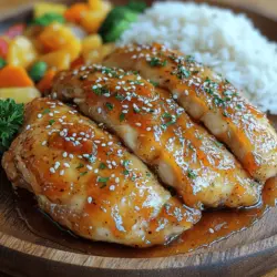 When it comes to preparing the perfect Sweet & Savory Glazed Apricot Chicken, selecting the right skillet is crucial. A heavy-duty cast-iron skillet is ideal for this recipe, as it retains heat exceptionally well, ensuring an even sear on the chicken. Alternatively, a stainless steel skillet can work if it has a thick base to prevent hot spots. The skillet should be oven-safe, allowing for a smooth transition from stovetop to oven. This versatility is essential as it allows you to achieve a crispy exterior while ensuring the chicken cooks through evenly.