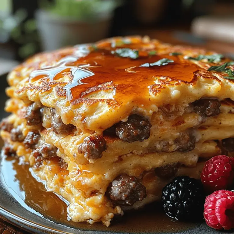 To create a remarkable Pancake Sausage Bake, it's crucial to understand the key ingredients and how they contribute to the dish's overall flavor and texture. Here’s a closer look at what goes into this delightful recipe.