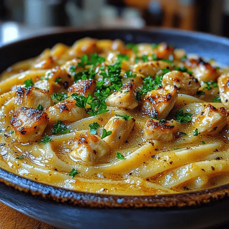Garlic Butter Chicken Pasta is a dish that effortlessly combines comfort food with gourmet flair. This delightful pasta recipe boasts a creamy texture, rich flavors, and the mouthwatering aroma of garlic, making it an irresistible option for any meal. Whether you're looking for a quick weeknight dinner or planning a special gathering, this dish fits the bill perfectly. With its enticing combination of tender chicken, savory garlic, and luscious butter, Garlic Butter Chicken Pasta promises to elevate your dining experience.