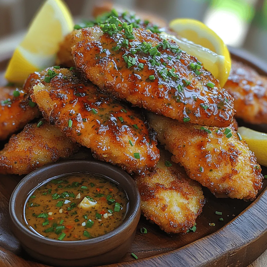 If you're looking to elevate your chicken tenders game, look no further than Cowboy Butter Chicken Tenders—a delightful twist on a beloved classic. This recipe brings together the comforting familiarity of crispy chicken tenders with the bold and flavorful punch of Cowboy Butter, creating a dish that is sure to impress at family dinners, parties, or casual gatherings. The succulent chicken, coated in a crispy crust and infused with the rich and zesty flavors of cowboy butter, offers a taste experience that is both unique and mouthwatering. With each bite, you’ll enjoy an explosion of flavors that will leave you craving more.