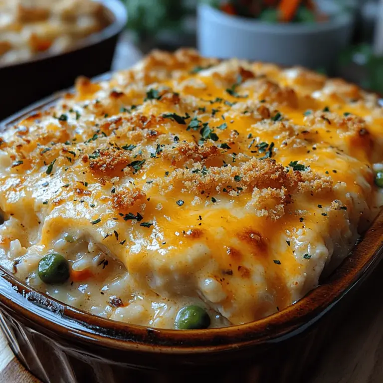 When it comes to comfort food, few dishes can rival the warm embrace of a hearty casserole. These one-dish wonders have been staples in home cooking for generations, offering convenience and satisfaction in every bite. Among the myriad of casserole options available, the Cheesy Chicken Casserole stands out as a family favorite, cherished for its creamy texture, savory flavors, and the ability to bring everyone together around the dinner table.