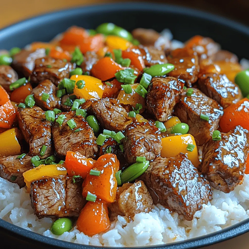In the world of culinary delight, few dishes can compete with the enticing aroma and rich flavors of a well-prepared steak. Among the myriad of steak recipes, the Honey Garlic Butter Steak and Rice Skillet stands out as a delectable one-pan meal that is both convenient and satisfying. This dish marries tender, juicy sirloin steak with a luscious honey garlic butter sauce, all served over a bed of fluffy rice and vibrant vegetables. It's no wonder why this recipe has become a favorite for busy weeknights and family dinners alike.