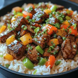 In the world of culinary delight, few dishes can compete with the enticing aroma and rich flavors of a well-prepared steak. Among the myriad of steak recipes, the Honey Garlic Butter Steak and Rice Skillet stands out as a delectable one-pan meal that is both convenient and satisfying. This dish marries tender, juicy sirloin steak with a luscious honey garlic butter sauce, all served over a bed of fluffy rice and vibrant vegetables. It's no wonder why this recipe has become a favorite for busy weeknights and family dinners alike.
