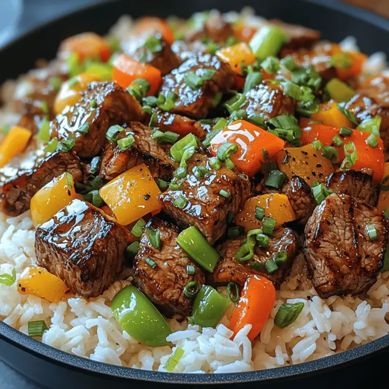 In the world of culinary delight, few dishes can compete with the enticing aroma and rich flavors of a well-prepared steak. Among the myriad of steak recipes, the Honey Garlic Butter Steak and Rice Skillet stands out as a delectable one-pan meal that is both convenient and satisfying. This dish marries tender, juicy sirloin steak with a luscious honey garlic butter sauce, all served over a bed of fluffy rice and vibrant vegetables. It's no wonder why this recipe has become a favorite for busy weeknights and family dinners alike.