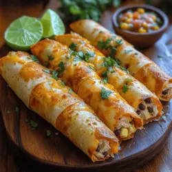 Taquitos, often referred to as "little tacos," are a beloved staple of Mexican cuisine that have captured the hearts and appetites of food enthusiasts around the world. Traditionally made by rolling tortillas around a filling, taquitos are typically deep-fried to achieve that satisfying crunch. However, as health-conscious cooking becomes increasingly popular, oven-baked variations have emerged as a delightful alternative. This method not only reduces the amount of oil used but also retains the delightful crispiness that makes taquitos so enjoyable.