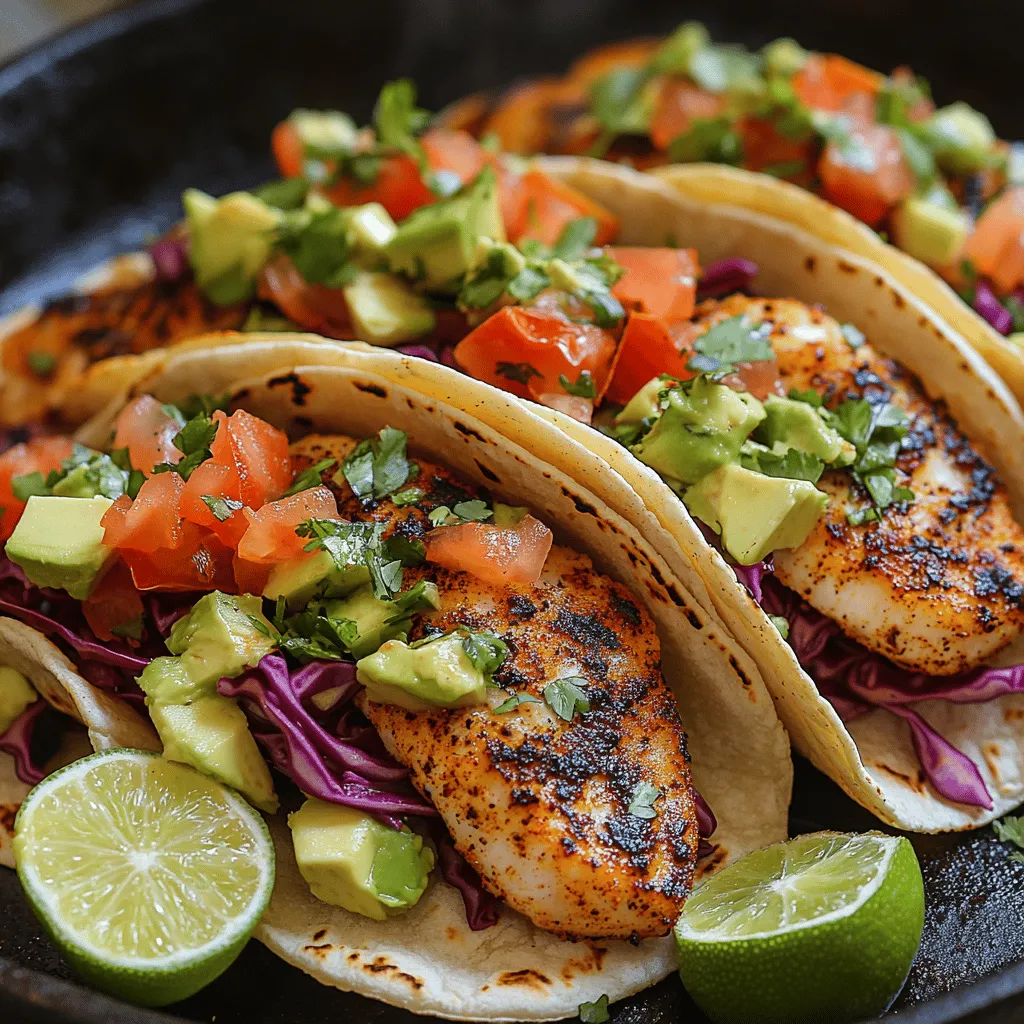 Fish tacos have surged in popularity, celebrated for their versatility and vibrant flavors. These delightful morsels are not just a culinary trend; they represent a fusion of cultures, bringing together fresh ingredients and bold spices to create a dish that appeals to a wide audience. Among the myriad variations of fish tacos, the sizzling blackened fish tacos stand out due to their rich, smoky flavor profile and satisfying texture. This particular recipe is perfect for casual dinners with family or entertaining guests during a weekend gathering.