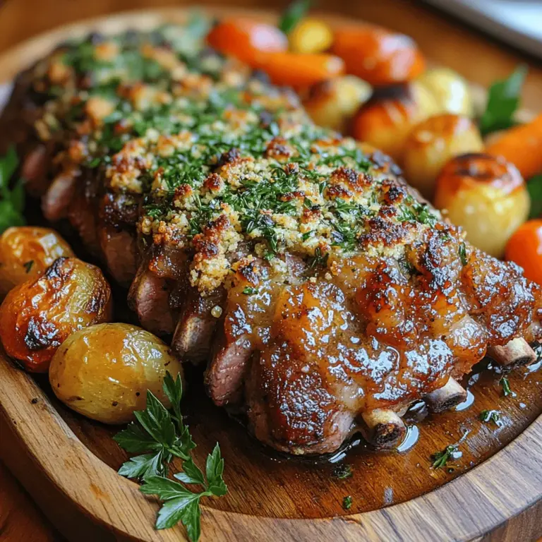 Easter is a time of renewal, reflection, and celebration, marked by vibrant gatherings with family and friends. One of the most cherished traditions during this festive occasion is the preparation of special meals that bring loved ones together. Among the array of culinary delights that grace the Easter table, few dishes are as luxurious and impressive as Herb-Crusted Rack of Lamb. This elegant dish not only showcases the beauty of spring but also embodies the spirit of togetherness that defines the holiday.