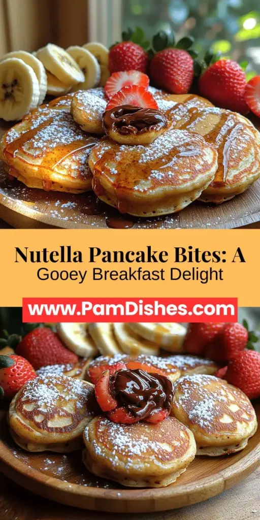 Discover the irresistible world of Nutella pancake bites, the perfect blend of fluffy pancakes and gooey chocolate-hazelnut goodness. These mini treats are easy to make and are ideal for brunch gatherings or cozy mornings at home. This article covers everything from the essential ingredients to a step-by-step guide for cooking. Elevate your breakfast experience with fun variations and presentation tips that will impress family and friends alike!