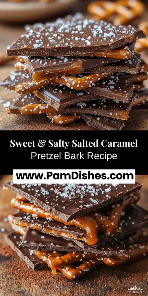 Discover the mouthwatering delight of Irresistible Salted Caramel Pretzel Bark! This simple recipe combines the perfect crunch of pretzels with rich salted caramel and smooth chocolate for a sweet and salty treat that pleases every palate. Ideal for sharing at gatherings or satisfying your snack cravings, this bark is easy to make and always a hit! Gather your favorite ingredients and follow the straightforward steps to create this delicious indulgence. Enjoy each satisfying bite!