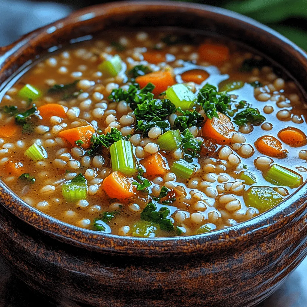 As the seasons change and the air turns crisp, there's nothing quite like a warm bowl of soup to bring comfort and nourishment to our souls. Hearty soups have long been a staple in various cultures around the world, serving as a symbol of warmth and togetherness. They are often associated with home, family gatherings, and cherished traditions, making them a quintessential part of our culinary heritage. Among these delightful creations is the Hearty Harvest Barley Soup, a dish that stands out not only for its rich flavors but also for its incredible health benefits.