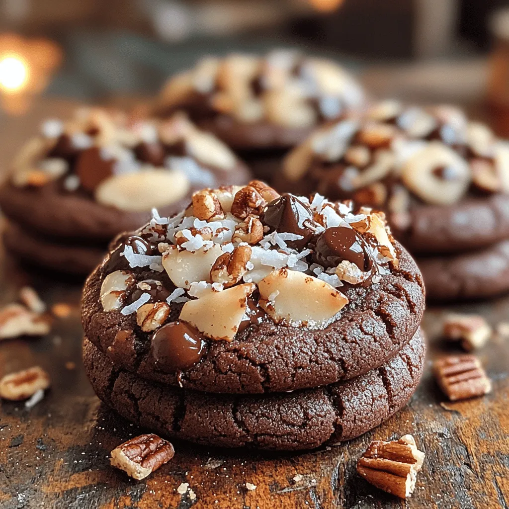 If you’re a fan of cookies that bring together rich flavors and delightful textures, then Heavenly German Chocolate Cookies are destined to become your new favorite treat. These cookies are a delightful twist on the traditional German chocolate cake, known for its luscious layers of chocolate and the unique combination of coconut and pecans. The flavor profile of these cookies is a harmonious blend of sweet and nutty, with a soft, chewy texture that leaves you craving just one more bite.