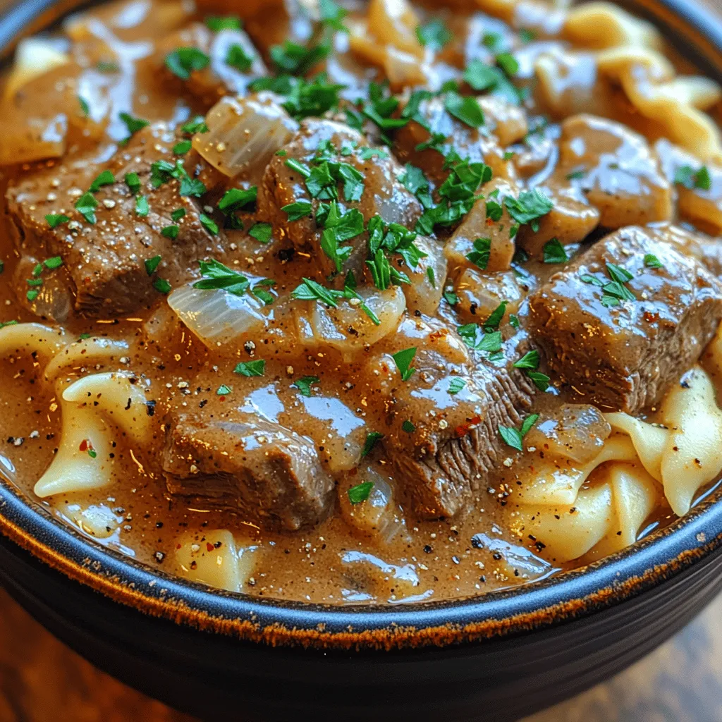 Beef Stroganoff is often viewed as the epitome of classic comfort food. This dish, with its rich, creamy sauce and tender beef, evokes memories of cozy family dinners and gatherings around the dinner table. Whether it's a chilly evening or a busy weeknight, Beef Stroganoff offers not just nourishment but also the warmth of home-cooked goodness. The traditional preparation can take some time, but with the magic of a slow cooker, you can develop layers of flavor with minimal effort.