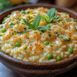 Risotto is a traditional Italian dish that revolves around the fundamental technique of slow-cooking rice to achieve a creamy consistency. Unlike typical rice dishes that are boiled, risotto is prepared by gradually adding warm liquid to the rice, allowing the grains to release their starches and create a luxurious texture. This method results in a dish that is rich, creamy, and incredibly satisfying.