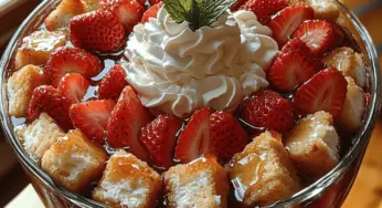 Berry Bliss Trifle Delight: A Scrumptious Dessert Experience