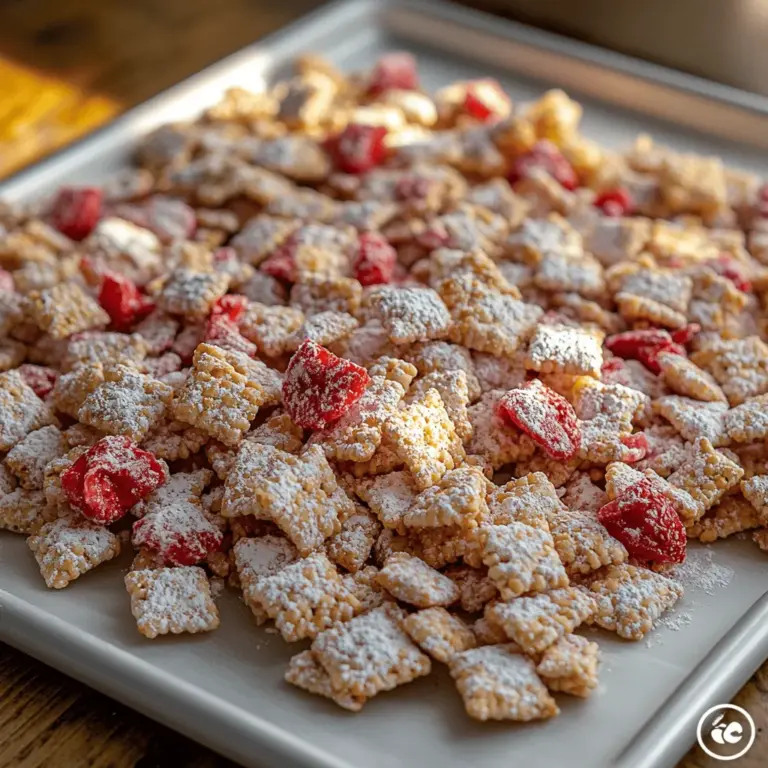 Puppy Chow, also known as Muddy Buddies, is a beloved sweet snack that has captured the hearts of many. This delightful treat, made primarily from Chex cereal, chocolate, and powdered sugar, is cherished for its crunchy texture and sweet, indulgent flavor. Originally popularized in the Midwest, Puppy Chow has become a staple at parties, family gatherings, and casual get-togethers across the United States. Its versatility allows for endless variations, making it a canvas for creativity in the kitchen.