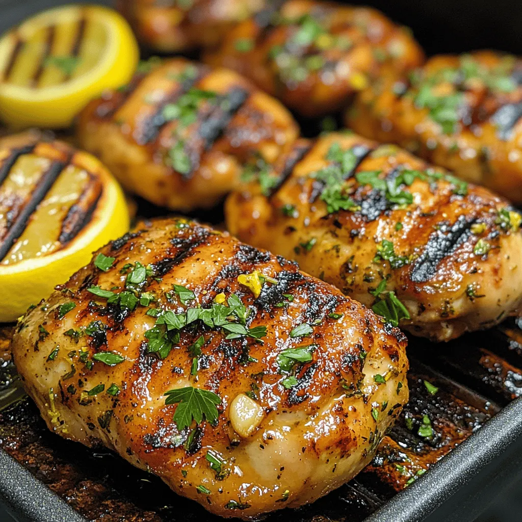 Grilled Lemon Herb Chicken is not just any ordinary chicken dish; it embodies the vibrant flavors of fresh herbs and citrus that are synonymous with summer cuisine. The combination of juicy chicken breasts marinated in a mixture of lemon, herbs, and garlic creates a mouthwatering experience that tantalizes the taste buds. The importance of marinating cannot be overstated—it not only infuses the chicken with flavor but also ensures that it remains tender and juicy during the grilling process.