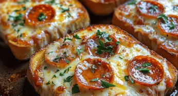 Garlic Bliss Pizza Toast: A Delightful Culinary Adventure