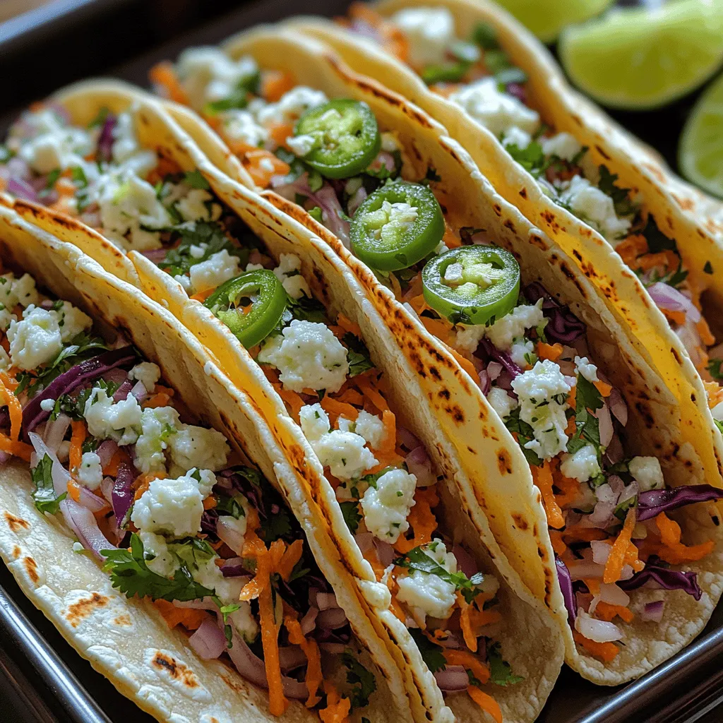 Tacos are more than just a meal; they are a cultural icon, a celebration of flavors and freshness that brings people together. The Zesty Lime Cilantro Slaw Tacos take this beloved dish to the next level, combining vibrant vegetables with zesty lime and fragrant cilantro to create an unforgettable taste experience. Whether you're hosting a gathering or looking for a quick weeknight dinner, these tacos offer a delightful burst of flavor that can please any palate.