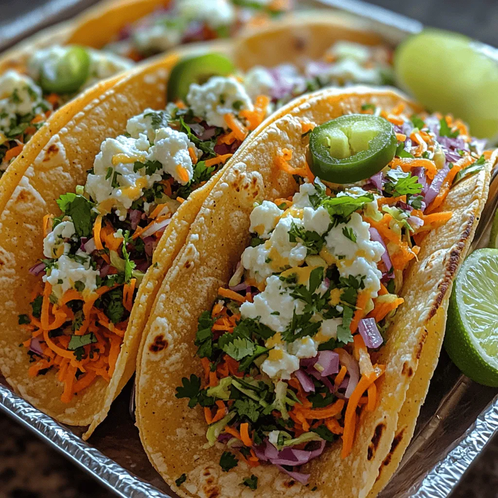 Tacos are more than just a meal; they are a cultural icon, a celebration of flavors and freshness that brings people together. The Zesty Lime Cilantro Slaw Tacos take this beloved dish to the next level, combining vibrant vegetables with zesty lime and fragrant cilantro to create an unforgettable taste experience. Whether you're hosting a gathering or looking for a quick weeknight dinner, these tacos offer a delightful burst of flavor that can please any palate.