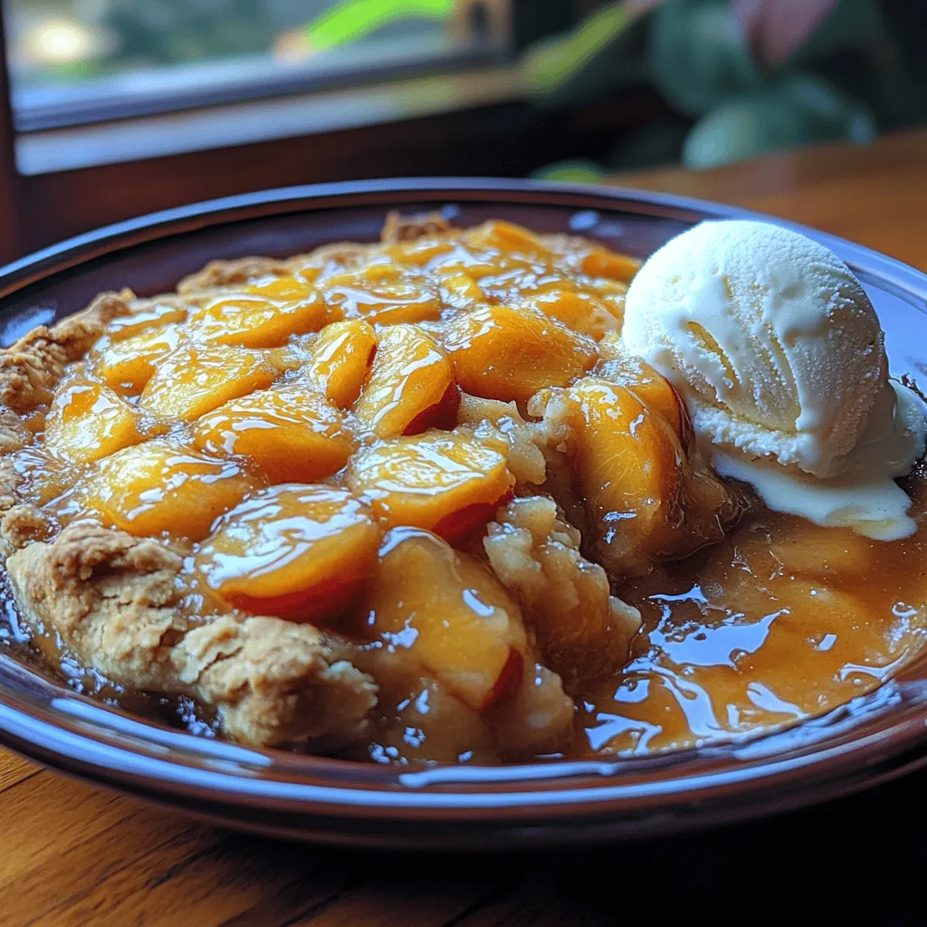 As summer's warm embrace envelops us, nothing quite captures the essence of the season like a classic peach cobbler. This delightful dessert has graced tables for generations, offering a sweet, comforting taste that evokes feelings of nostalgia and joy. The combination of juicy, ripe peaches enveloped in a fluffy, golden topping is undeniably mouthwatering. It's a dish that transforms simple ingredients into a heavenly treat, perfect for gatherings with family and friends or even as a cozy indulgence on a quiet evening at home.