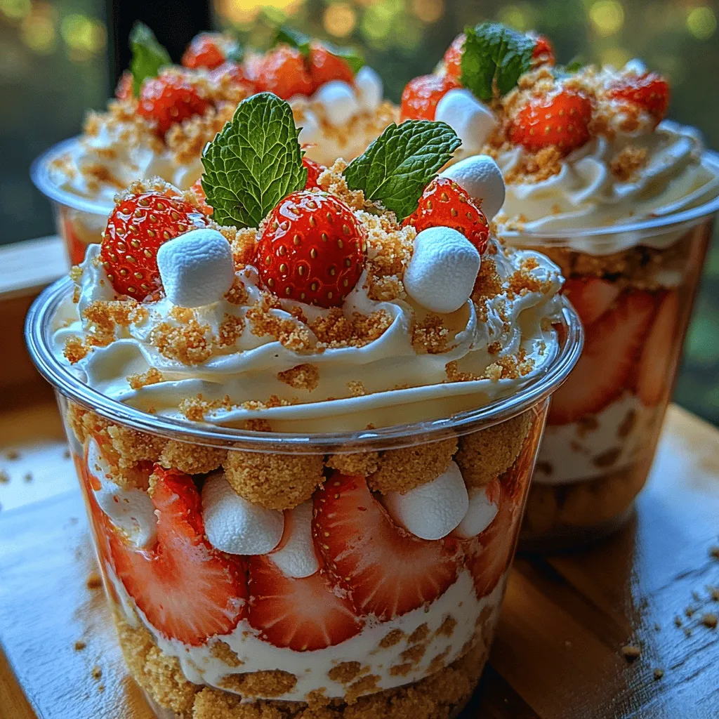 Welcome to the world of Fluff-tastic Strawberry Shortcake Delight—a dessert that perfectly embodies the essence of summer and the joy of indulging in a sweet, creamy treat. This delightful concoction brings together the freshness of ripe strawberries, the richness of cream cheese, and the airy lightness of whipped cream, resulting in a dessert that is not only visually appealing but also a symphony of flavors and textures.