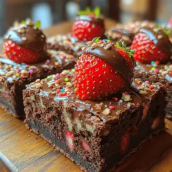 Brownies and chocolate-covered strawberries are two beloved desserts that have captured the hearts and taste buds of dessert enthusiasts around the world. Each treat holds a special place in the pantheon of sweet delights, whether as a comforting homemade indulgence or a fancy addition to a gourmet dessert platter. Brownies, with their rich, fudgy texture, are the ultimate chocolate fix, while chocolate-covered strawberries offer a refreshing burst of flavor along with the decadence of chocolate.