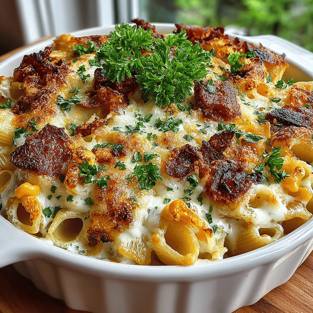 When it comes to comforting meals that resonate with the entire family, few dishes can compete with a hearty pasta bake. The Sweet Corn & Bacon Pasta Bake stands out as a delightful combination of flavors and textures that is sure to please both kids and adults alike. This dish combines the sweetness of corn, the savory smokiness of bacon, and the rich creaminess of cheese to create a deliciously satisfying meal. Not only is this recipe incredibly easy to prepare, but it also allows for flexibility, making it perfect for a cozy family dinner, an impressive dish for potlucks, or even a make-ahead option for busy weeknights.