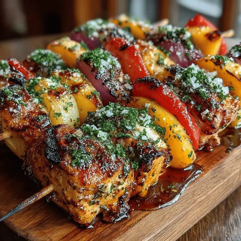 Grilled kabobs are a quintessential dish that embodies the essence of outdoor cooking. Their versatility allows for a wide variety of ingredients, making them suitable for any occasion, from casual backyard barbecues to elegant summer dinner parties. The appeal of kabobs lies not just in their adaptable nature, but also in the way they bring together different flavors, textures, and colors, all beautifully presented on a skewer. One standout combination that perfectly captures the spirit of summer is grilled chicken and peaches.