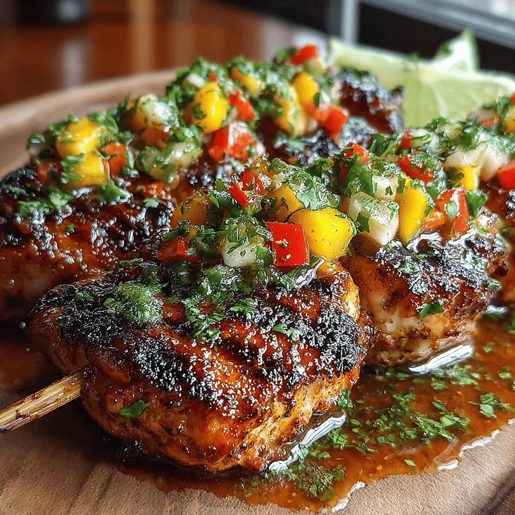As the warm summer sun beckons us outdoors, there's nothing quite like the allure of tropical flavors to elevate our cooking. The vibrant essence of the tropics invokes a sense of relaxation and joy, making it a perfect theme for summer gatherings. Imagine the tantalizing aroma of grilled chicken mingling with the sweet scent of ripe mangoes and zesty lime. This is where our Tropical Delight Chicken Skewers come into play—a dish that embodies the spirit of summer, ideal for barbecues, outdoor parties, or even a delightful weeknight dinner.