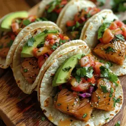 When it comes to innovative culinary creations, few dishes capture the imagination quite like Tantalizing Tuna Tacos with Strawberry Slaw. This vibrant recipe brings together sushi-grade tuna and a refreshing strawberry slaw, creating a delightful fusion of flavors and textures that is both satisfying and visually appealing. Perfect for warm evenings or casual gatherings, these tacos not only taste amazing but also showcase the importance of fresh ingredients and balanced flavors in modern cuisine.