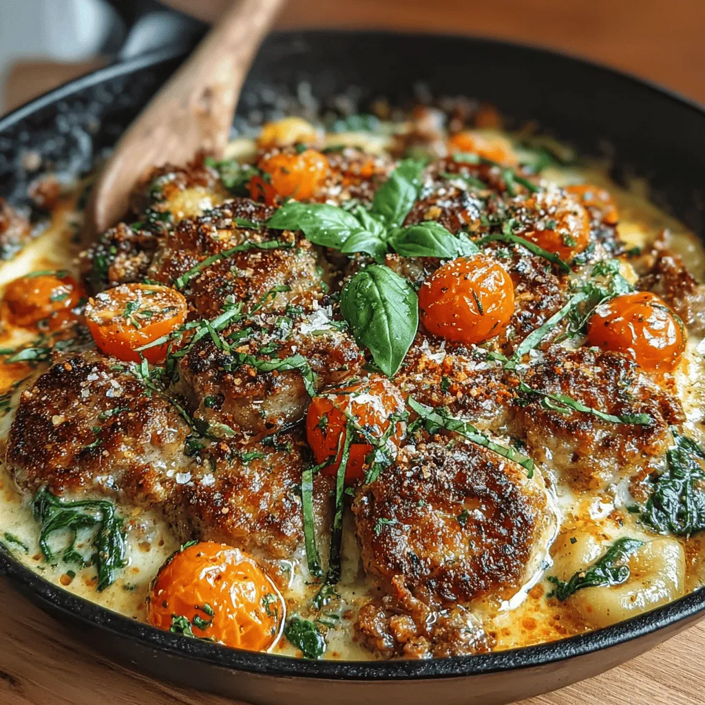 In the realm of comforting meals, few dishes can rival the satisfaction of a hearty One-Skillet Sausage and Spinach Gnocchi. This recipe brings together the delightful texture of gnocchi, the savory depth of sausage, and the vibrant freshness of spinach, all enveloped in a rich, creamy sauce. Not only does this dish promise a burst of flavor in every bite, but it also embodies convenience for those seeking a quick yet satisfying dinner option.