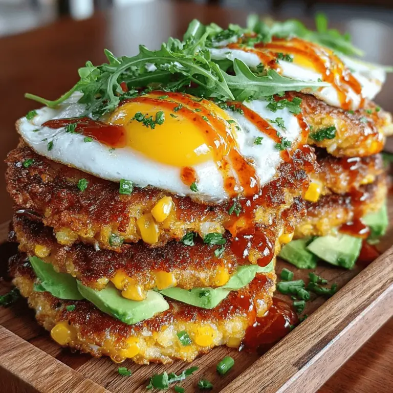 Breakfast is often heralded as the most important meal of the day, and for good reason. A satisfying breakfast sets the tone for the rest of the day, providing the energy and nutrients needed to tackle daily tasks. In recent years, breakfast sandwiches have taken center stage for their convenience and versatility, but if you're looking to elevate your morning meal beyond the typical options, consider the Sweet Corn Fritter Breakfast Sandwiches. This unique dish combines the irresistible flavor of sweet corn fritters with the classic appeal of eggs, resulting in a hearty breakfast experience that is both satisfying and memorable.