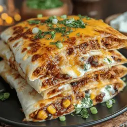 If you’re searching for a crowd-pleasing dish that brings together bold flavors and comforting textures, look no further than the Spicy BBQ Chicken & Ranch Tortilla Bake. This delectable recipe marries the smoky sweetness of BBQ chicken with the creamy tang of ranch dressing, all encased in soft tortillas and generously topped with melted cheese. It’s the kind of meal that not only satisfies your taste buds but also warms the heart, making it an ideal choice for family dinners, potlucks, or casual gatherings with friends.