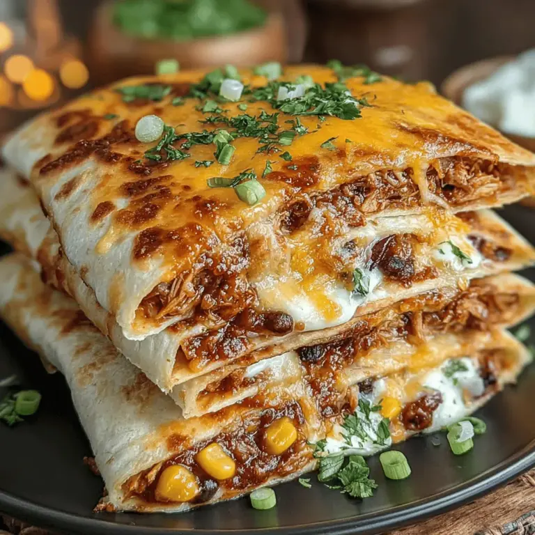 If you’re searching for a crowd-pleasing dish that brings together bold flavors and comforting textures, look no further than the Spicy BBQ Chicken & Ranch Tortilla Bake. This delectable recipe marries the smoky sweetness of BBQ chicken with the creamy tang of ranch dressing, all encased in soft tortillas and generously topped with melted cheese. It’s the kind of meal that not only satisfies your taste buds but also warms the heart, making it an ideal choice for family dinners, potlucks, or casual gatherings with friends.