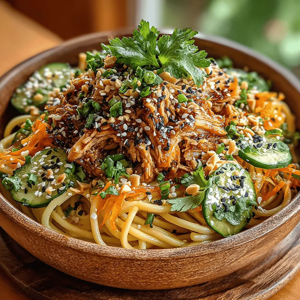 In the world of quick and easy meals, few dishes can compete with the delightful combination of flavors and textures found in Chilled Sesame Chicken Noodle Delight. This vibrant recipe brings together tender soba noodles, succulent shredded chicken, and a medley of fresh vegetables, all enveloped in a savory sesame sauce. Whether you're looking for a light lunch on a warm day or a nutritious dish for meal prep, this culinary creation is not only delicious but also packed with nutrients. In this article, we will explore the step-by-step preparation of this refreshing dish while delving into its health benefits, ingredient insights, and serving suggestions.